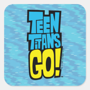 Teen Titans Go!   Logo Square Sticker