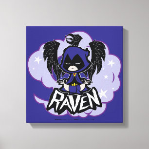 Teen Titans Go!   Raven Attack Canvas Print