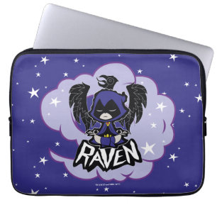 Teen Titans Go!   Raven Attack Laptop Sleeve