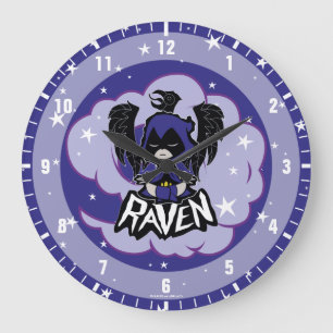 Teen Titans Go!   Raven Attack Large Clock
