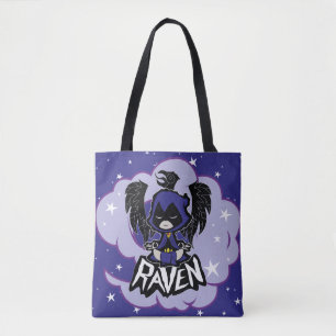 Teen Titans Go!   Raven Attack Tote Bag