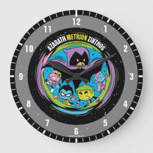 Teen Titans Go!   Raven "Azarath Metrion Zinthos" Large Clock