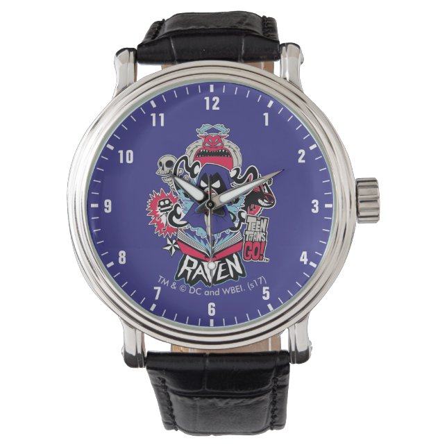 Teen Titans Go! | Raven Demonic Powers Graphic Watch (Front)