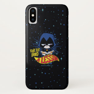 Teen Titans Go!   Raven "Learned A Lesson" iPhone X Case