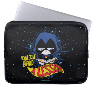 Teen Titans Go!   Raven "Learned A Lesson" Laptop Sleeve