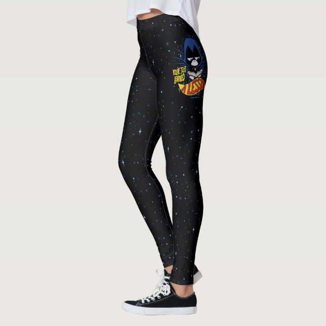 Teen Titans Go! | Raven "Learned A Lesson" Leggings (Left)