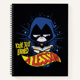 Teen Titans Go!   Raven "Learned A Lesson" Notebook
