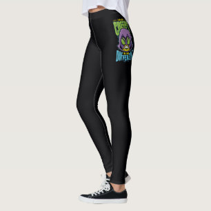 Teen Titans Go!   Raven "Not Creepy I'm Different" Leggings
