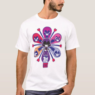 Teen Titans Go!   Raven's Emoticlones T-Shirt