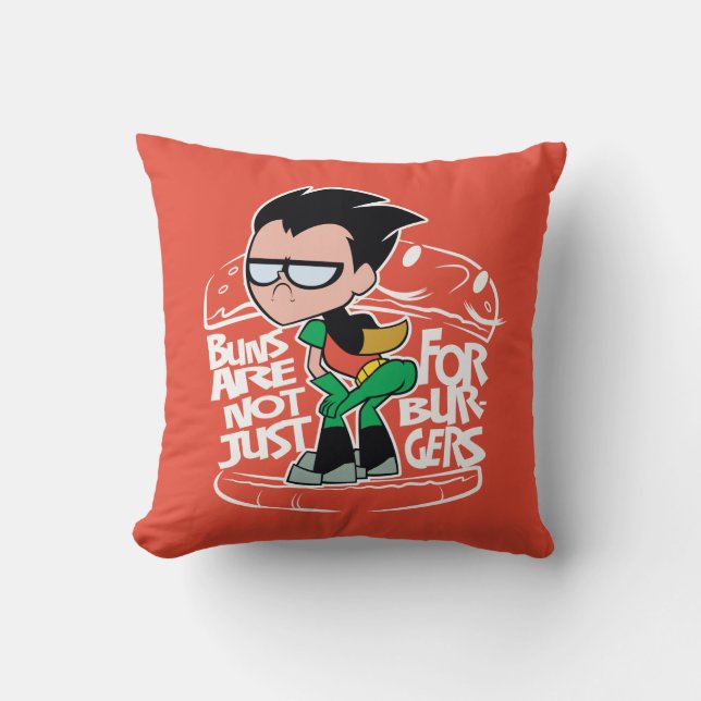 Teen Titans Go! | Robin Booty Scooty Buns Cushion (Front)