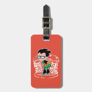 Teen Titans Go!   Robin Booty Scooty Buns Luggage Tag