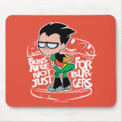 Teen Titans Go mousemat can be personalised 