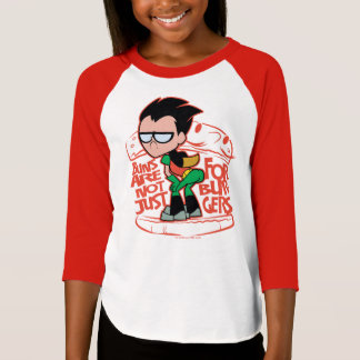 Teen Titans Go! | Robin Booty Scooty Buns T-Shirt