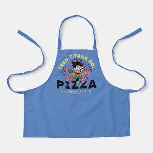 Teen Titans Go! Robin "Truth Justice Pizza" Apron