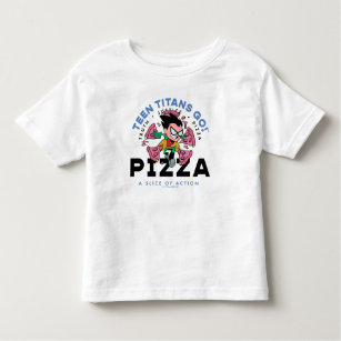 Teen Titans Go! Robin "Truth Justice Pizza" Toddler T-Shirt