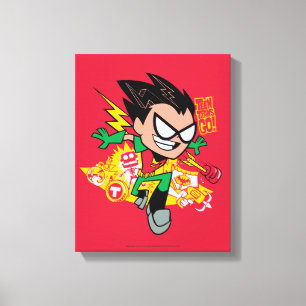 Teen Titans Go!   Robin's Arsenal Graphic Canvas Print
