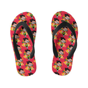 Teen Titans Go! Robin's Arsenal Graphic Kid's Flip Flops