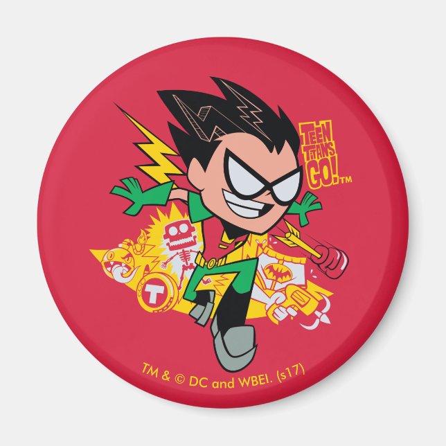 Teen Titans Go! | Robin's Arsenal Graphic Magnet (Front)