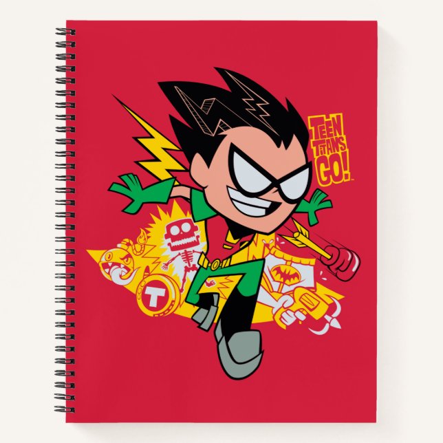 Teen Titans Go! | Robin's Arsenal Graphic Notebook (Front)