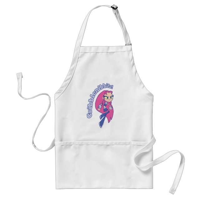 Teen Titans Go! | Starfire "Cribblenibbits!" Standard Apron (Front)