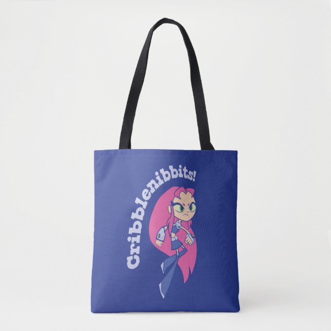 Teen Titans Go! | Starfire "Cribblenibbits!" Tote Bag (Front)