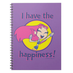 Teen Titans Go!   Starfire "I Have The Happiness" Notebook