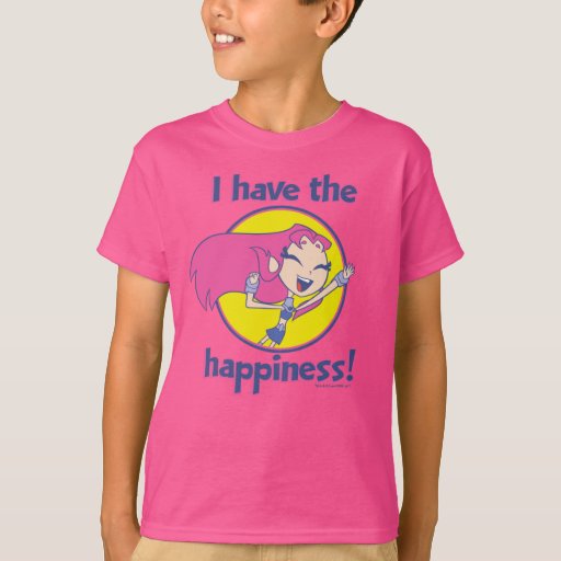 Image of Teen Titans Go! | Starfire "I Have The Happiness" T-shirt