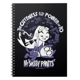 Teen Titans Go!   Starfire & Mr Sassy Pants Notebook