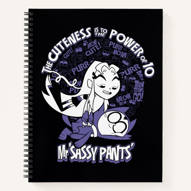 Teen Titans Go! | Starfire & Mr Sassy Pants Notebook (Front)