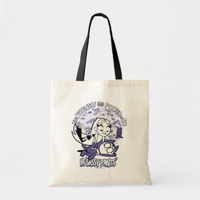 Teen Titans Go! | Starfire & Mr Sassy Pants Tote Bag (Front)