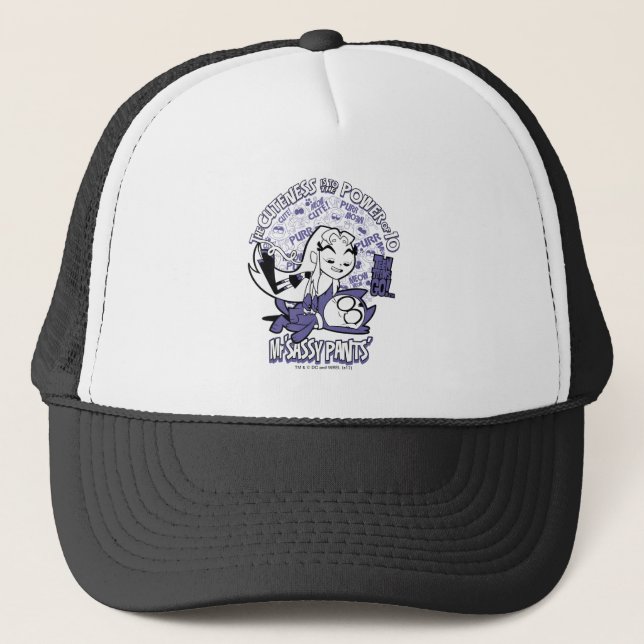 Teen Titans Go! | Starfire & Mr Sassy Pants Trucker Hat (Front)