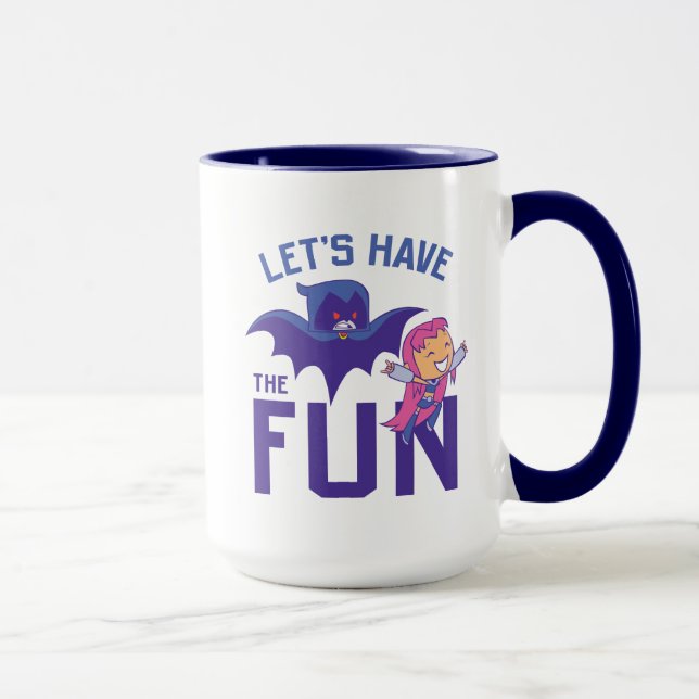 Teen Titans Go! | Starfire & Raven "Have The Fun" Mug (Right)