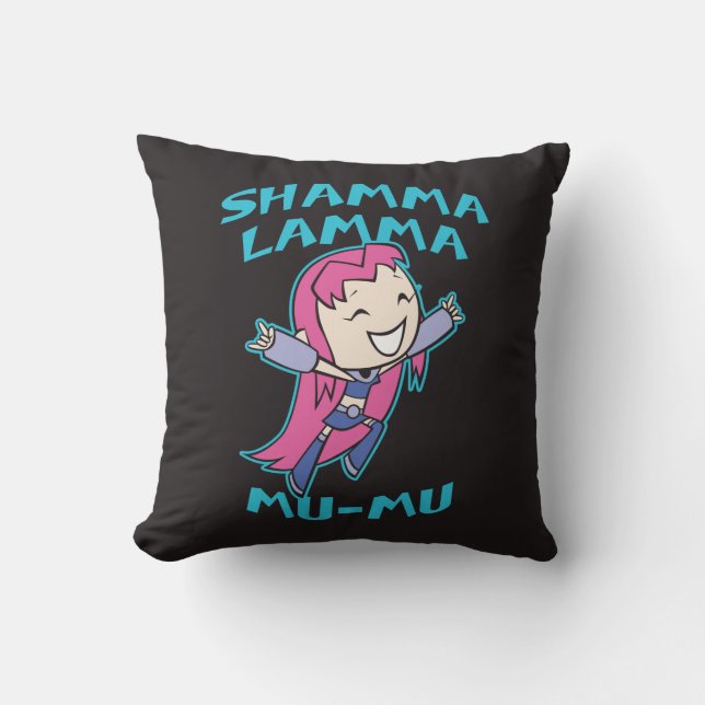 Teen Titans Go! | Starfire "Shamma Lamma Mu-Mu" Cushion (Front)