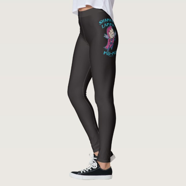 Teen Titans Go! | Starfire "Shamma Lamma Mu-Mu" Leggings (Left)