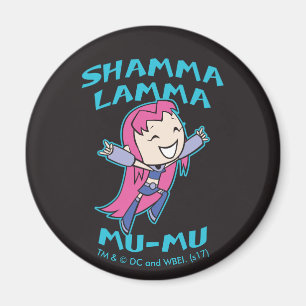 Teen Titans Go!   Starfire "Shamma Lamma Mu-Mu" Magnet