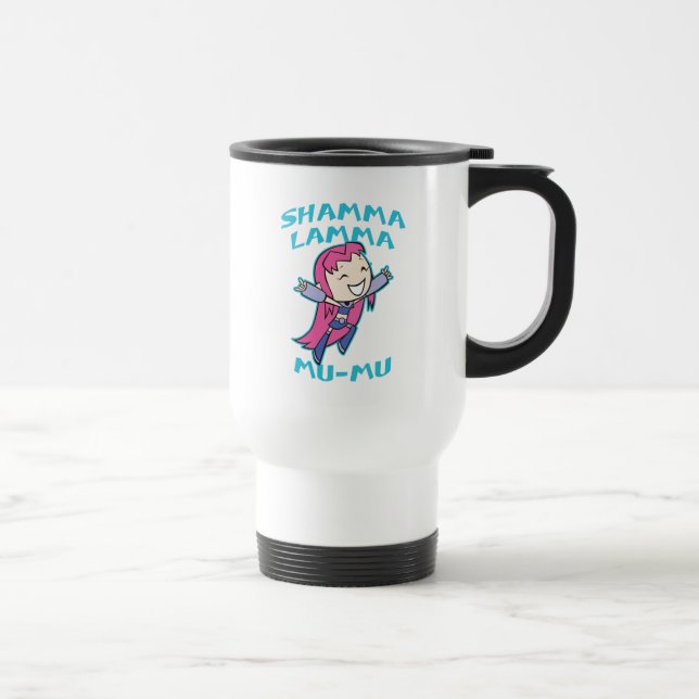Teen Titans Go! | Starfire "Shamma Lamma Mu-Mu" Travel Mug (Right)