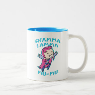 Teen Titans Go!   Starfire "Shamma Lamma Mu-Mu" Two-Tone Coffee Mug