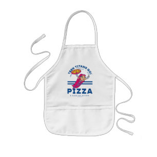 Teen Titans Go! Starfire "Truth Justice Pizza" Kids Apron