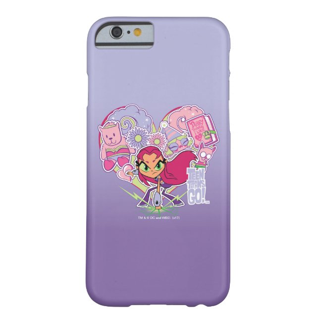 Teen Titans Go! | Starfire's Heart Punch Graphic Case-Mate iPhone Case (Back)