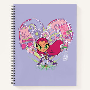 Teen Titans Go! Starfire's Heart Punch Graphic Notebook
