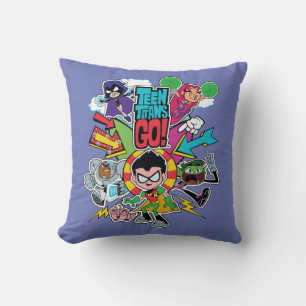Teen Titans Go!   Team Arrow Graphic Cushion