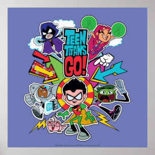 Teen Titans Go!   Team Arrow Graphic Poster