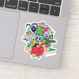 Teen Titans Go!   Team Group Graphic