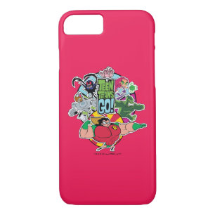 Teen Titans Go!   Team Group Graphic iPhone 8/7 Case