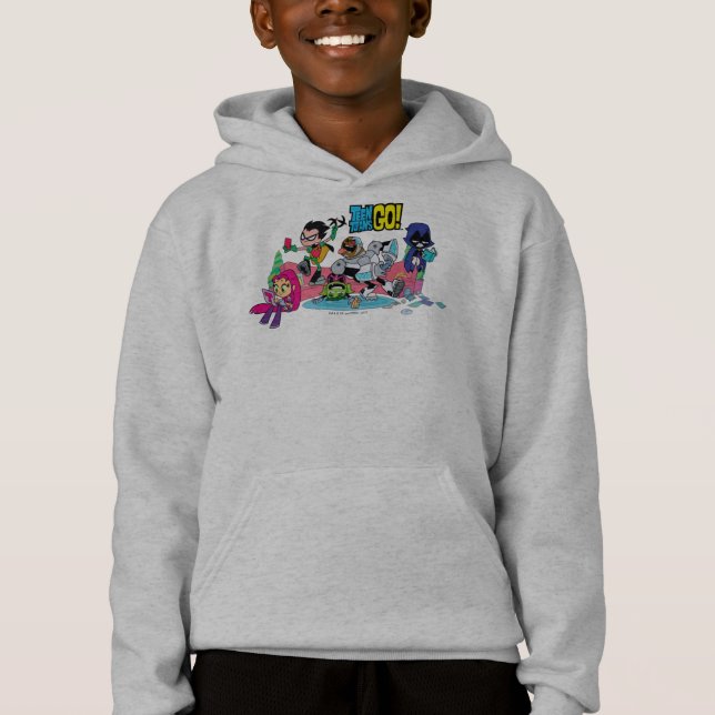 Teen Titans Go! | Tentacled Monster Approaches (Front)