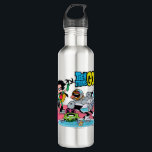 Teen Titans Go! | Tentacled Monster Approaches 710 Ml Water Bottle<br><div class="desc">The Teen Titans are chilling at home around the couch,  completely unaware of the giant tentacled monster approaching! Get this hilarious Teen Titans Go! graphic on a shirt,  tote bag,  or any of your favourite Zazzle products in this store!</div>