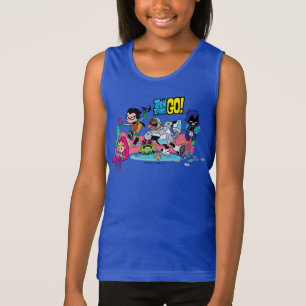 Teen Titans Go!   Tentacled Monster Approaches T-Shirt