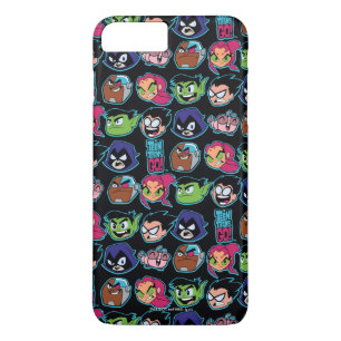 Teen Titans Go!   Titans Head Pattern iPhone 8 Plus/7 Plus Case