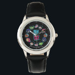 Teen Titans Go! | Titans Head Pattern Watch<br><div class="desc">Get all the Teen Titans in this adorable pattern,  featuring their heads showing various expressions. Grab your Teen Titans Go! graphic on a cell phone case,  mug,  or any of your favourite Zazzle products!</div>