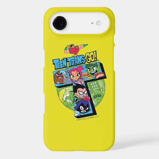 Teen Titans Go! | Titans Tower Collage Case-Mate iPhone Case (Back)